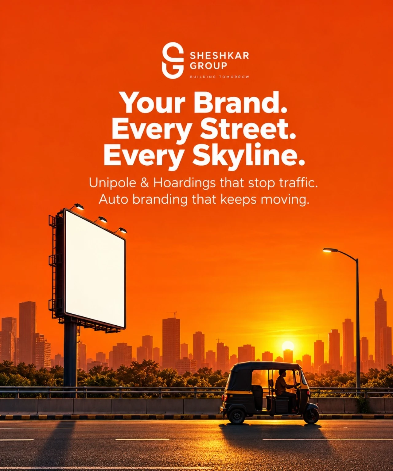 Sheshkar Group — Your Brand Every Street Every Skyline